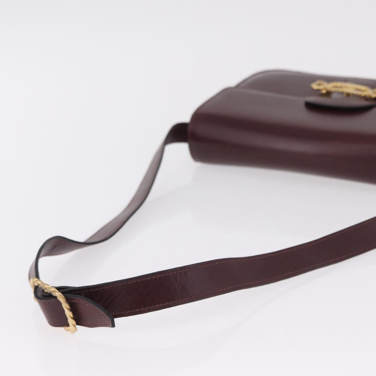 Celine Oxblood Shoulder Bag