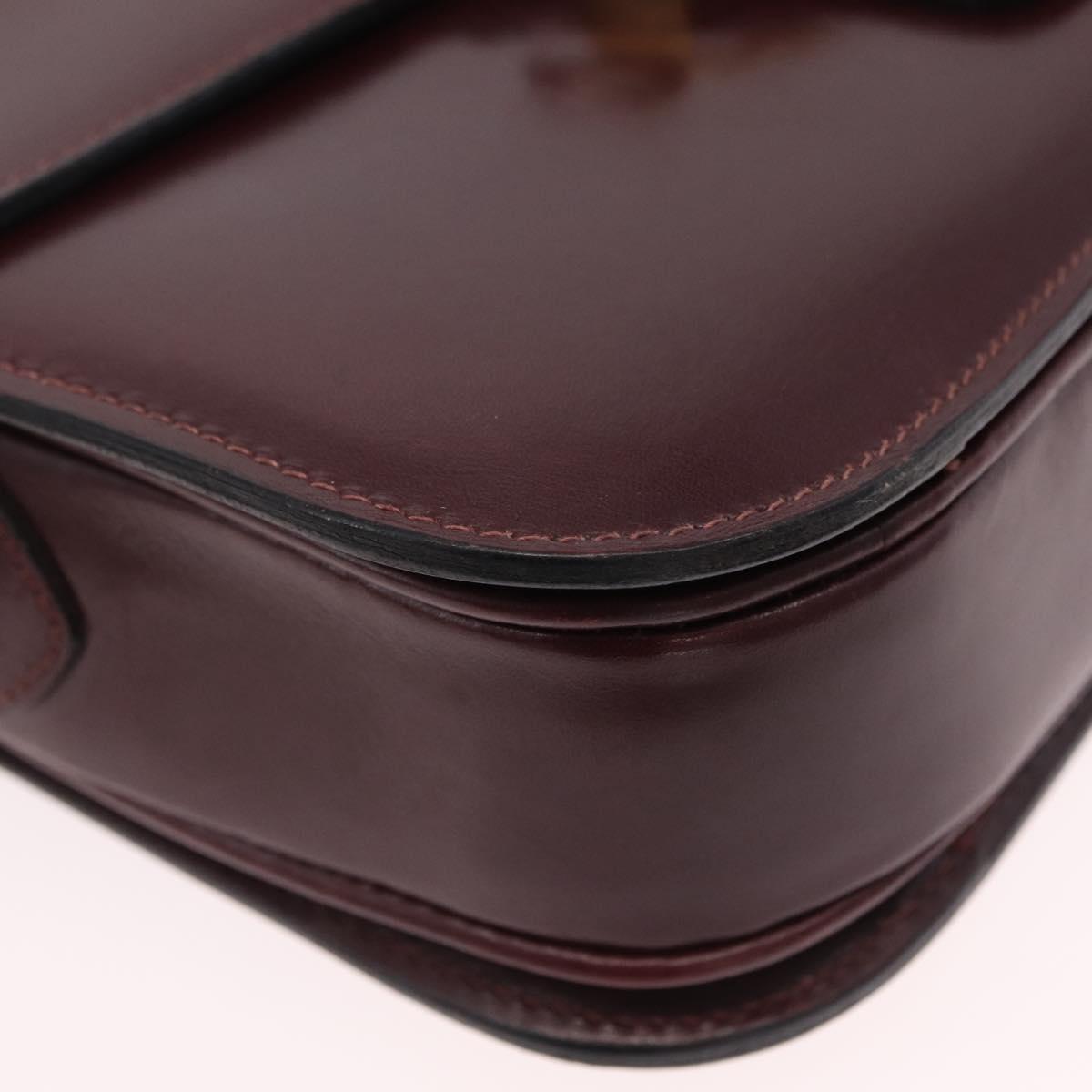 Celine Oxblood Shoulder Bag