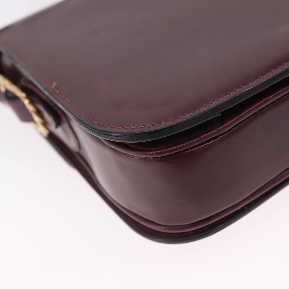 Celine Oxblood Shoulder Bag