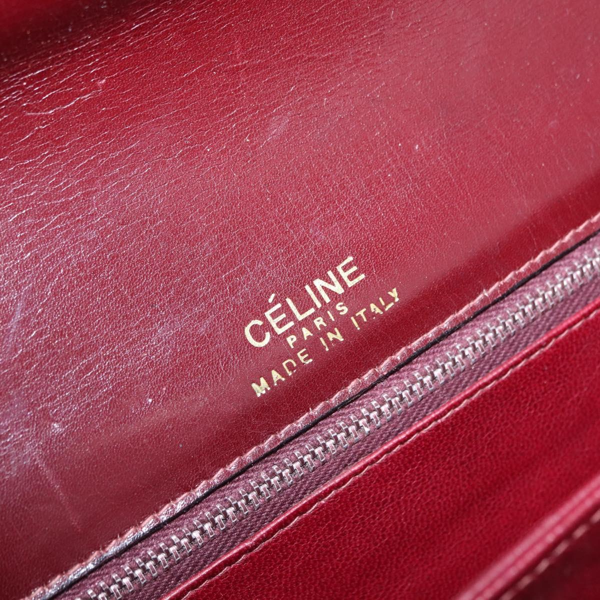 Celine Oxblood Shoulder Bag