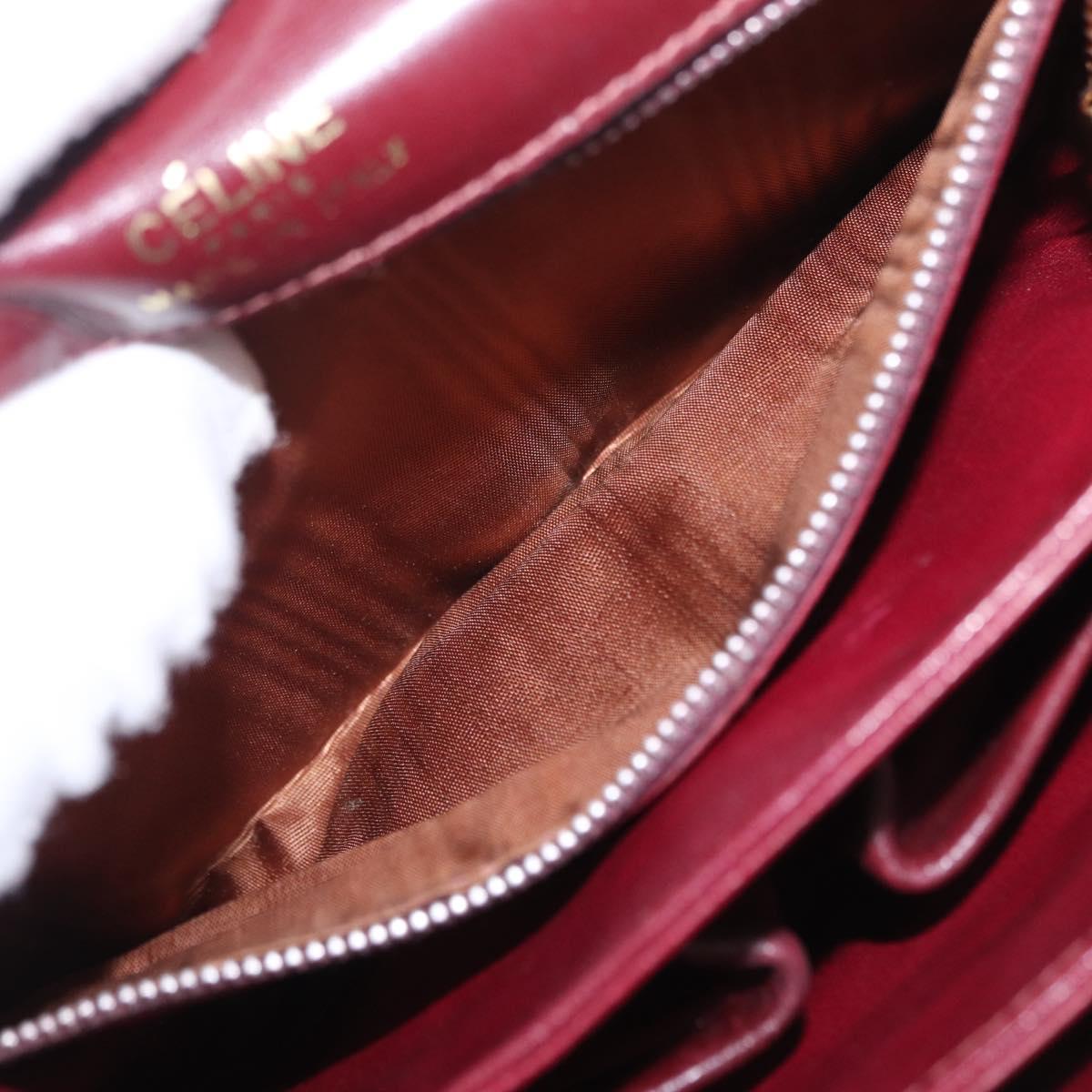 Celine Oxblood Shoulder Bag