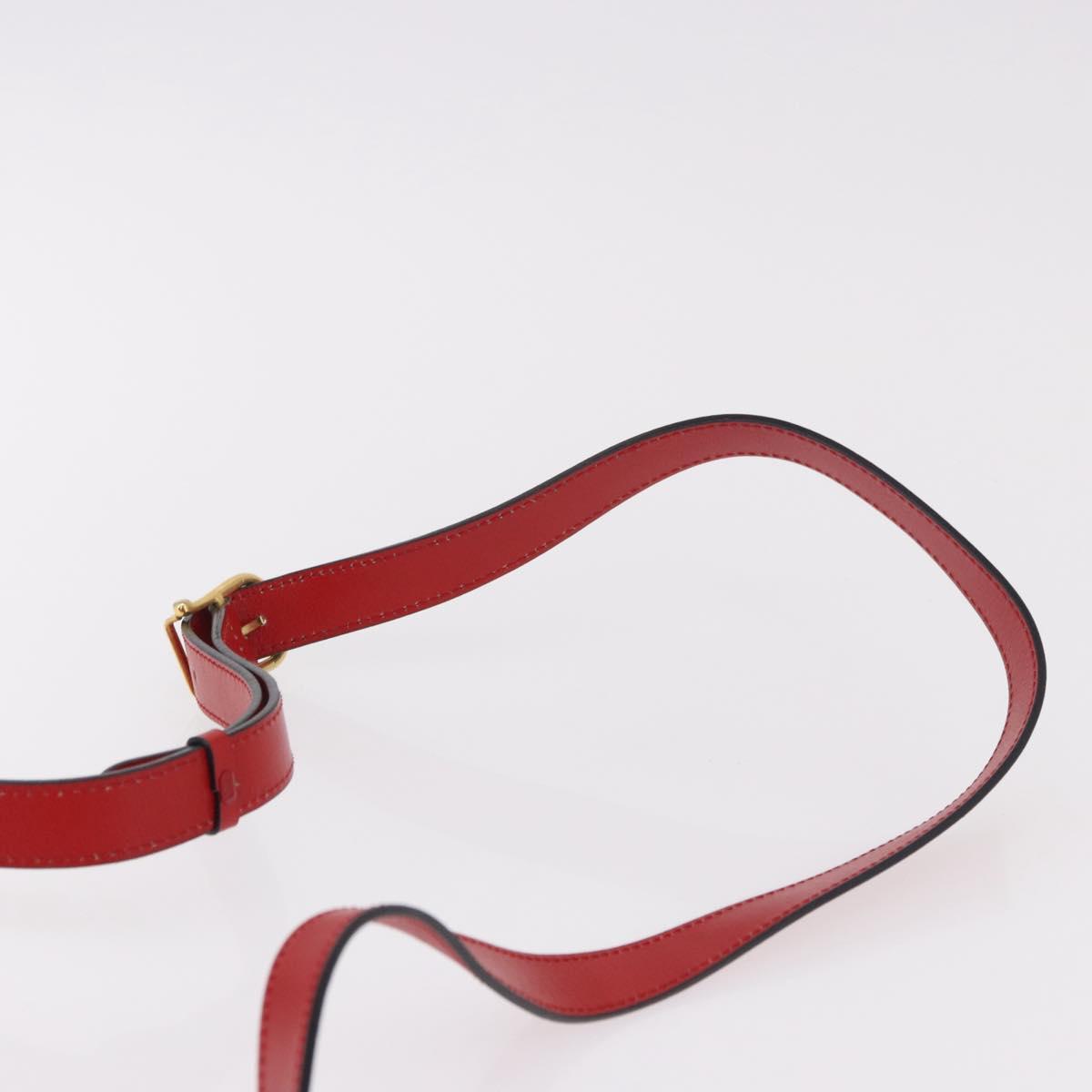 Celine Red Box Leather Crossbody