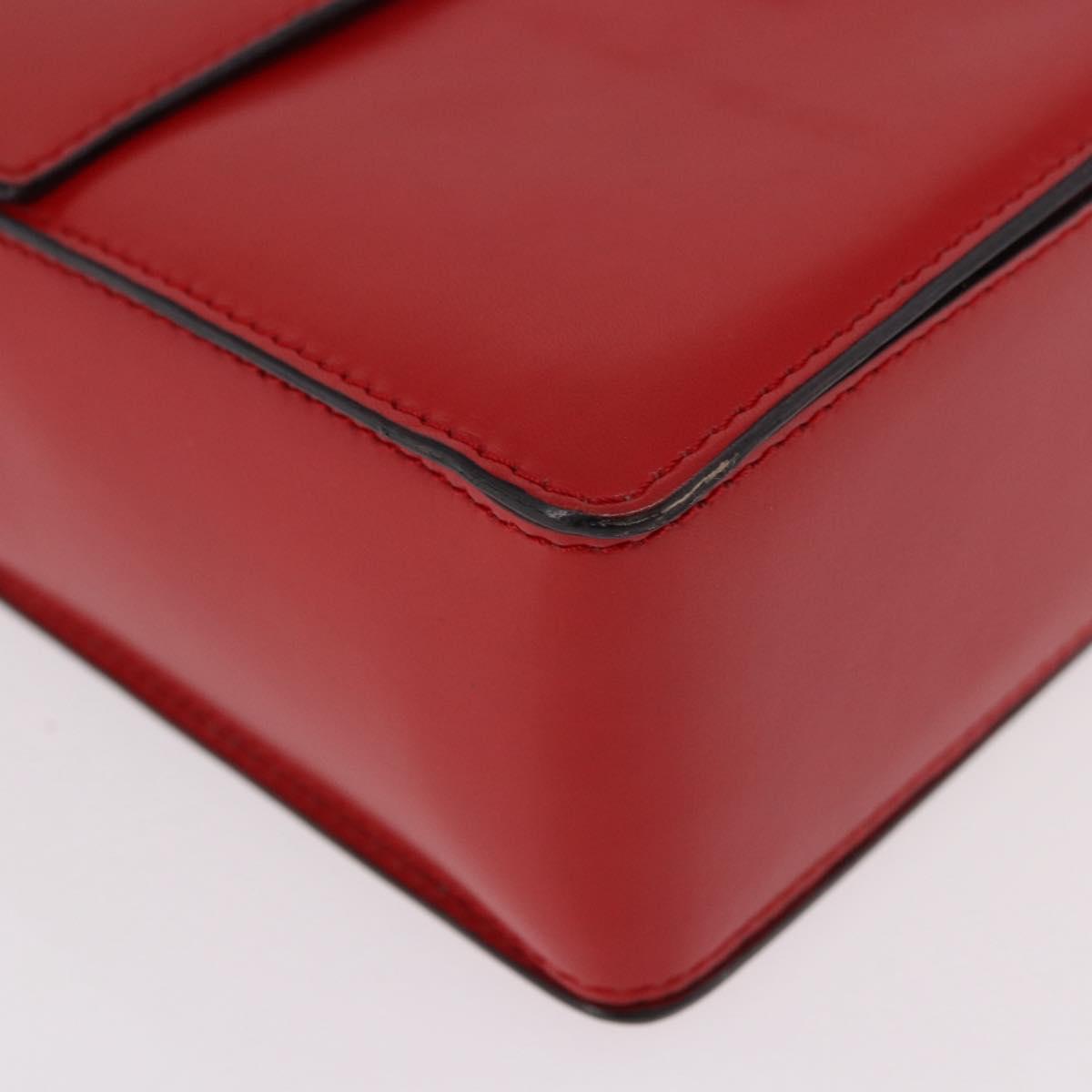 Celine Red Box Leather Crossbody
