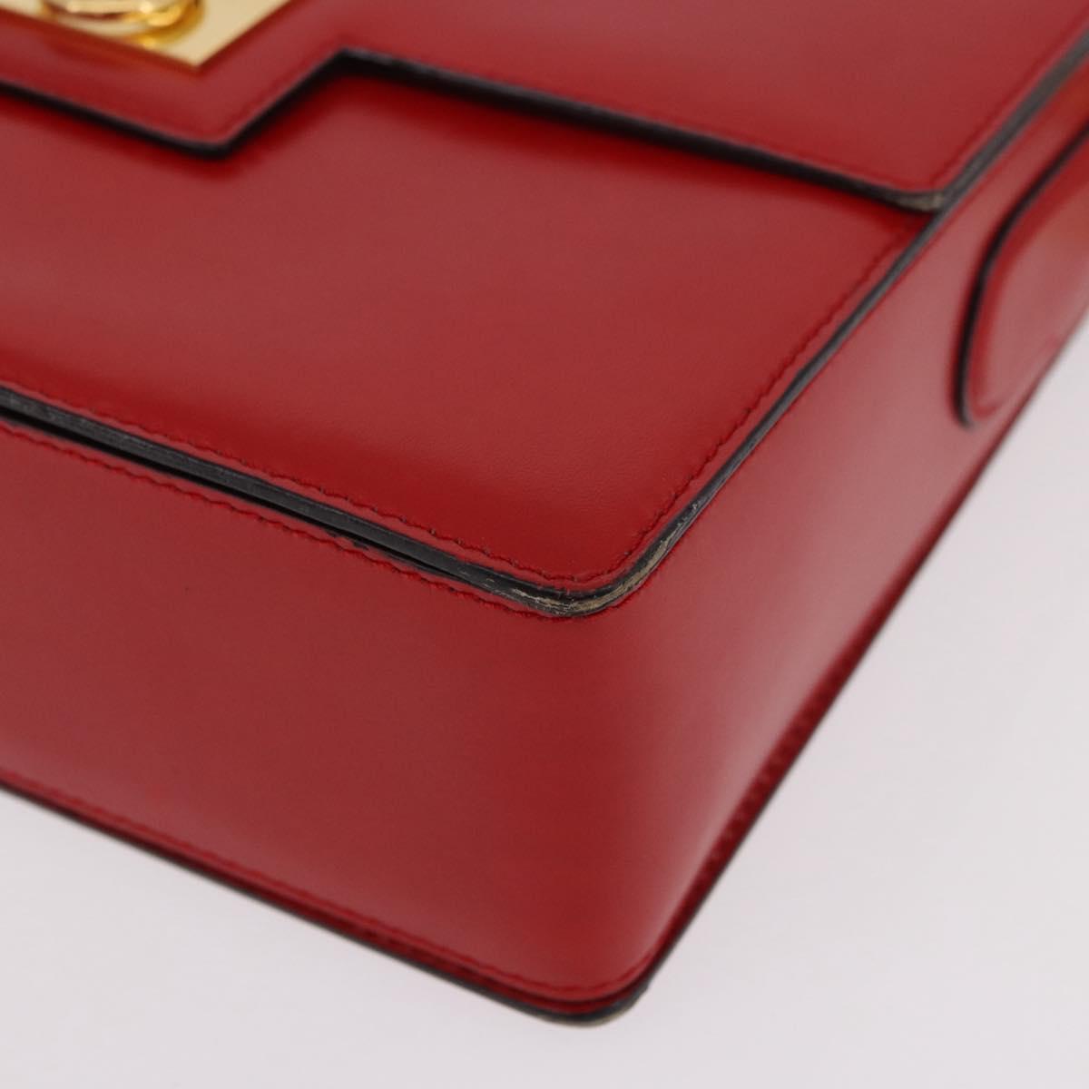 Celine Red Box Leather Crossbody