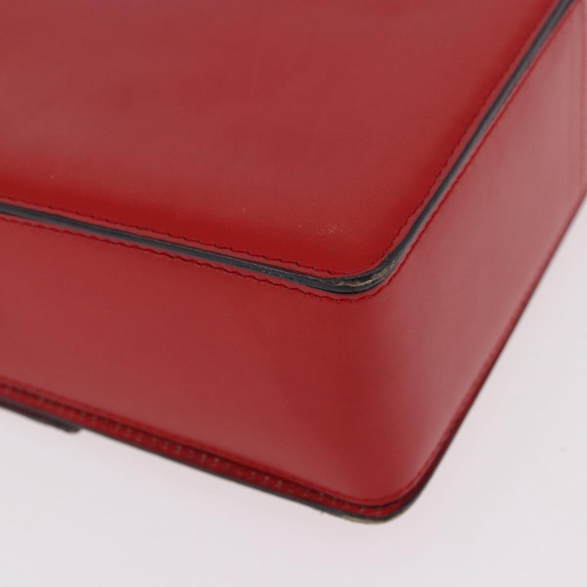 Celine Red Box Leather Crossbody