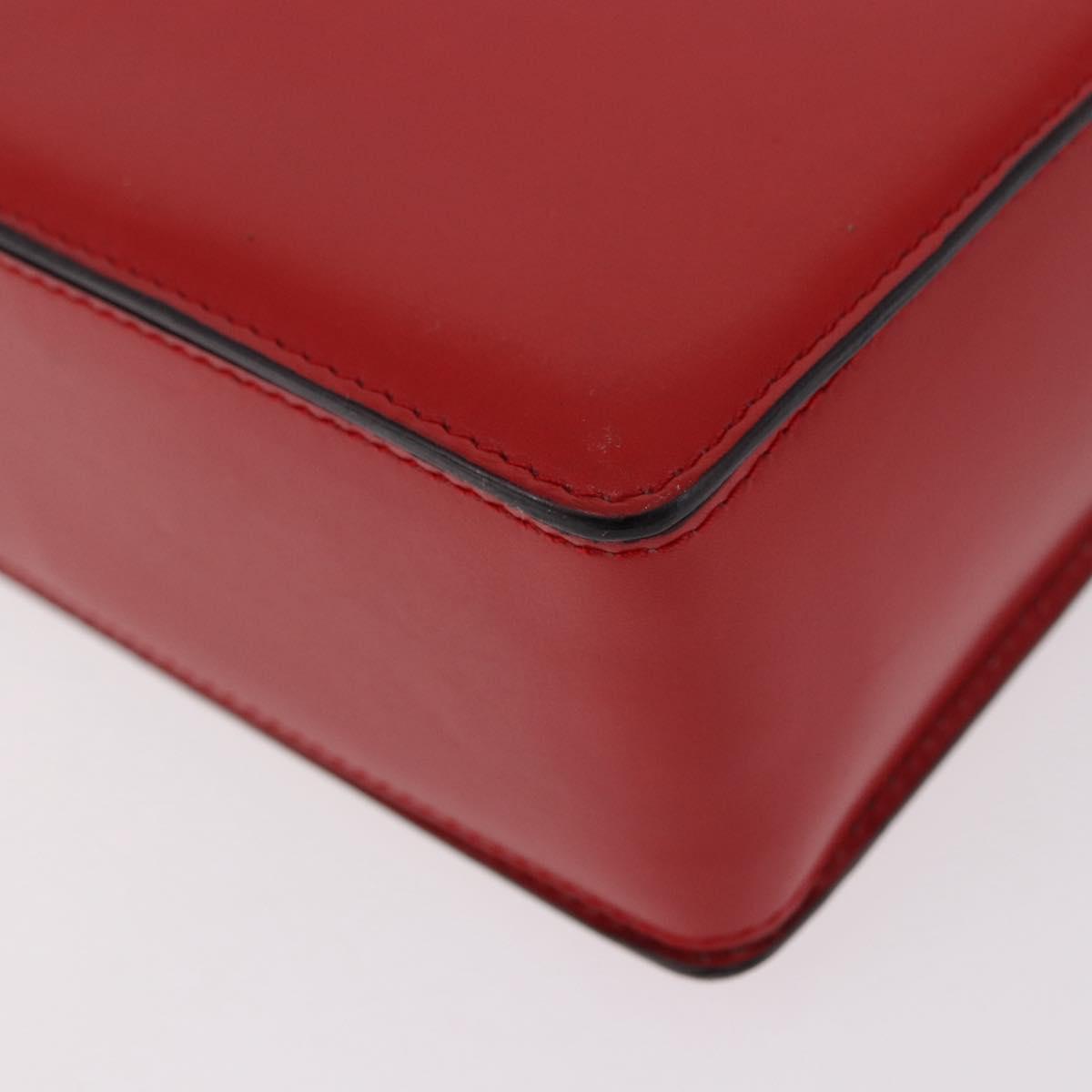 Celine Red Box Leather Crossbody