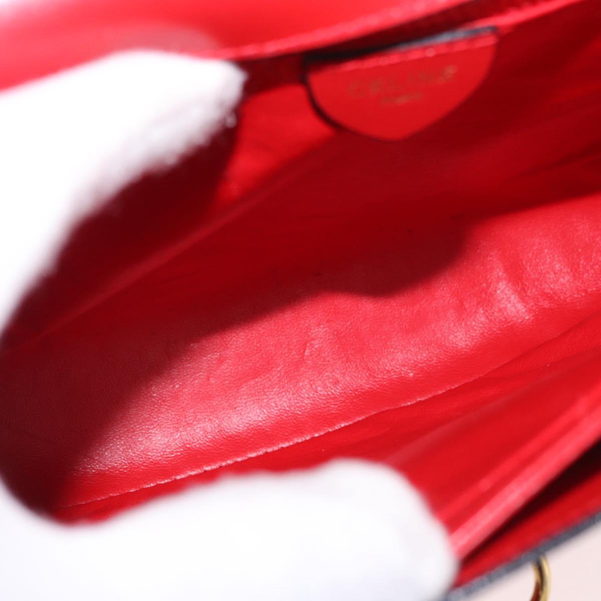 Celine Red Box Leather Crossbody