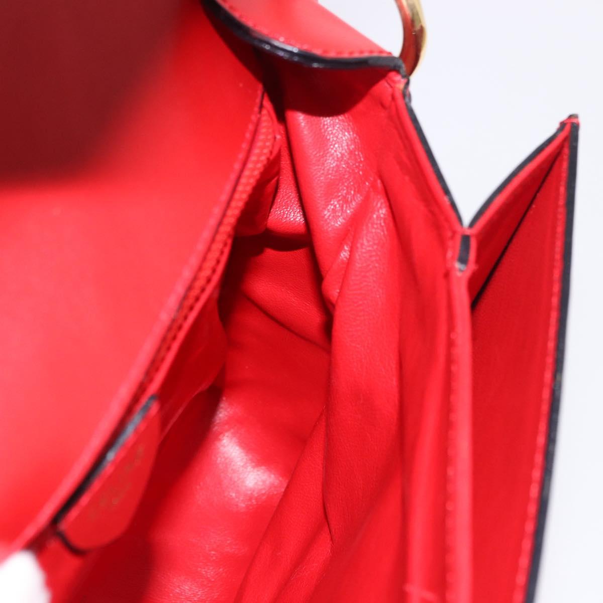 Celine Red Box Leather Crossbody