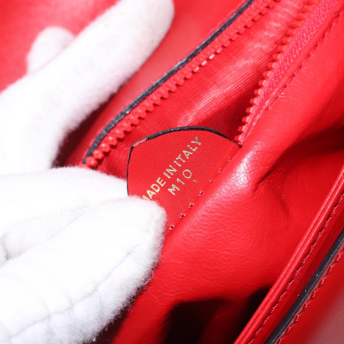 Celine Red Box Leather Crossbody