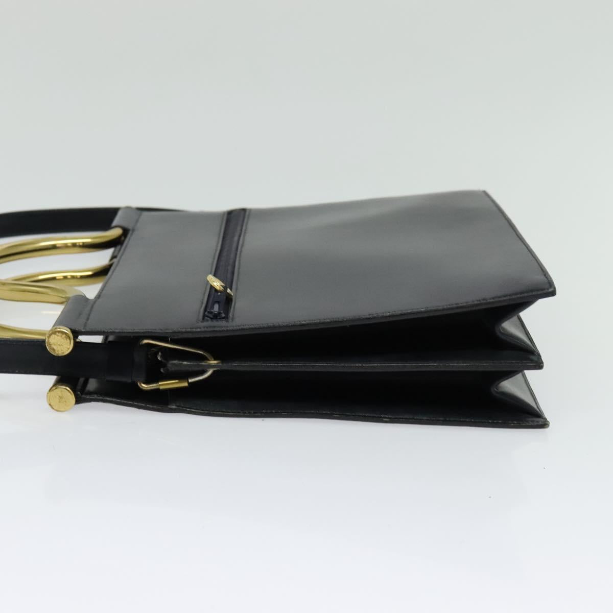 Christian Dior Box Leather 2-Way Handbag