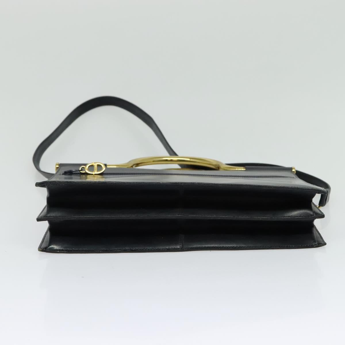 Christian Dior Box Leather 2-Way Handbag