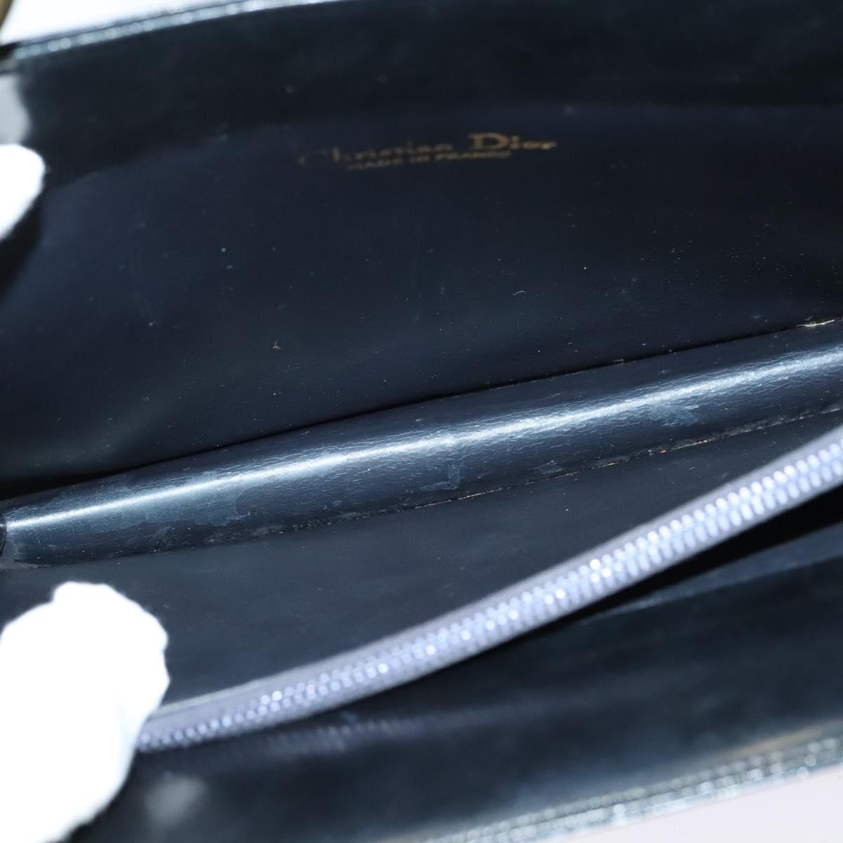 Christian Dior Box Leather 2-Way Handbag