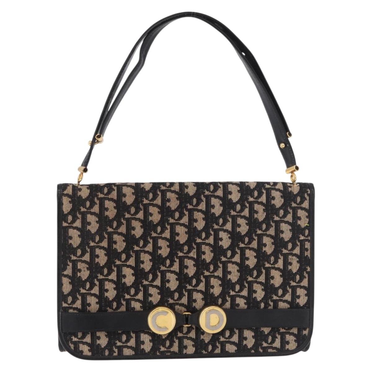 Christian Dior Oblique Canvas Shoulder Bag