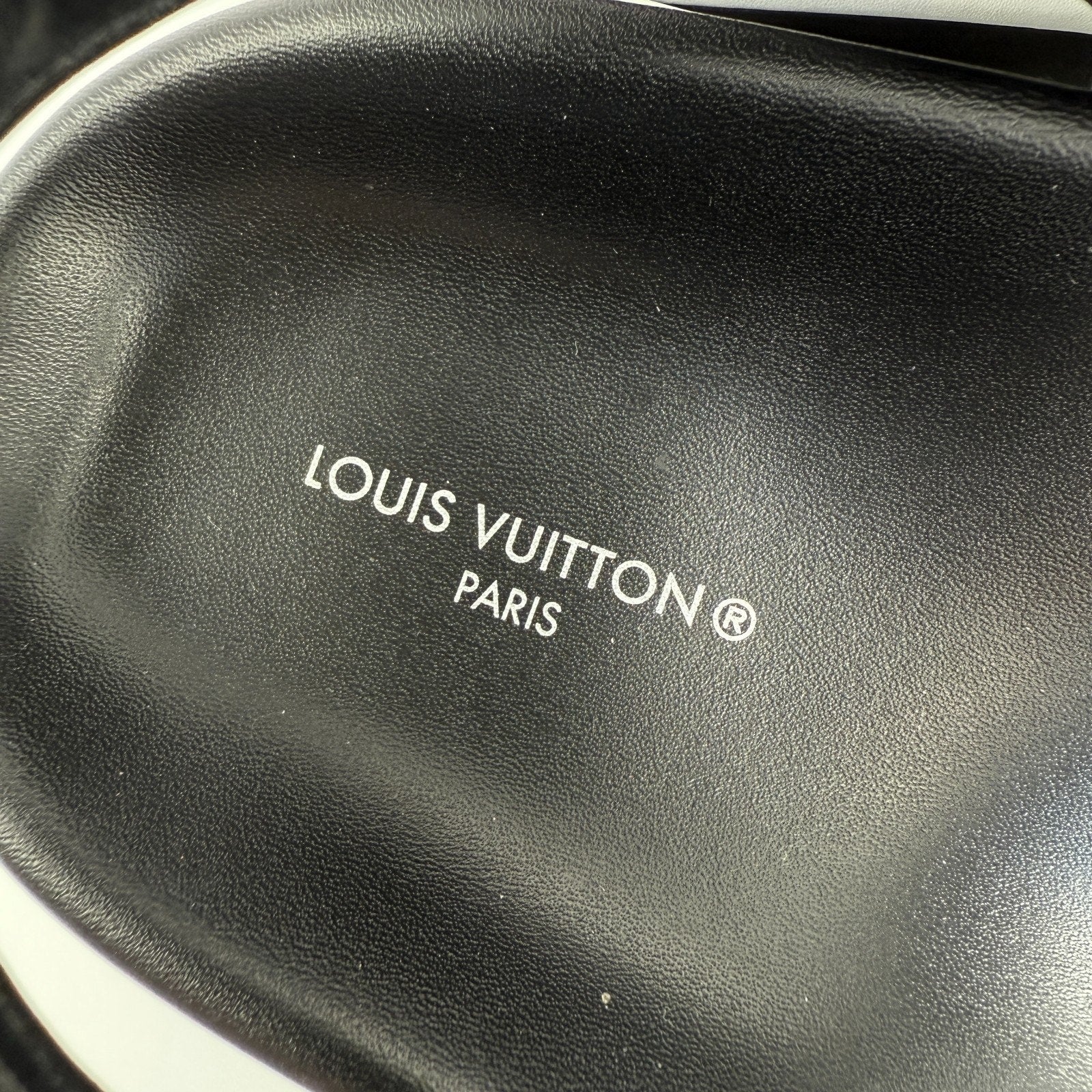 Louis Vuitton Pool Pillow Strap Sandals Blue Designer Rare Leather US 8.5 39