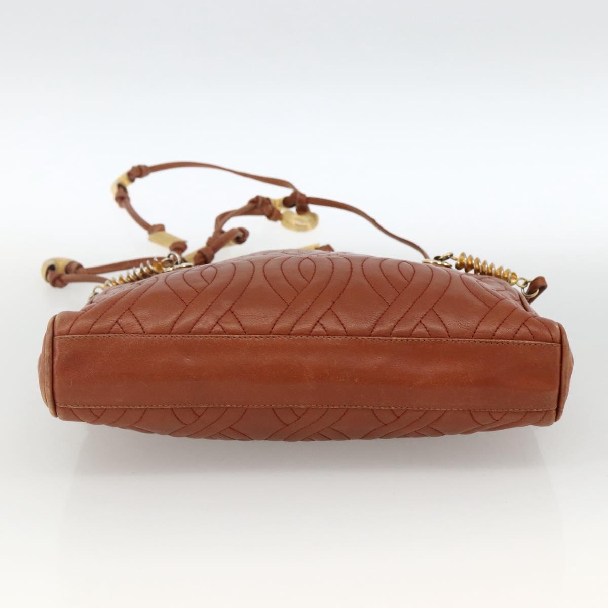 Fendi Macaroni Leather Shoulder Bag