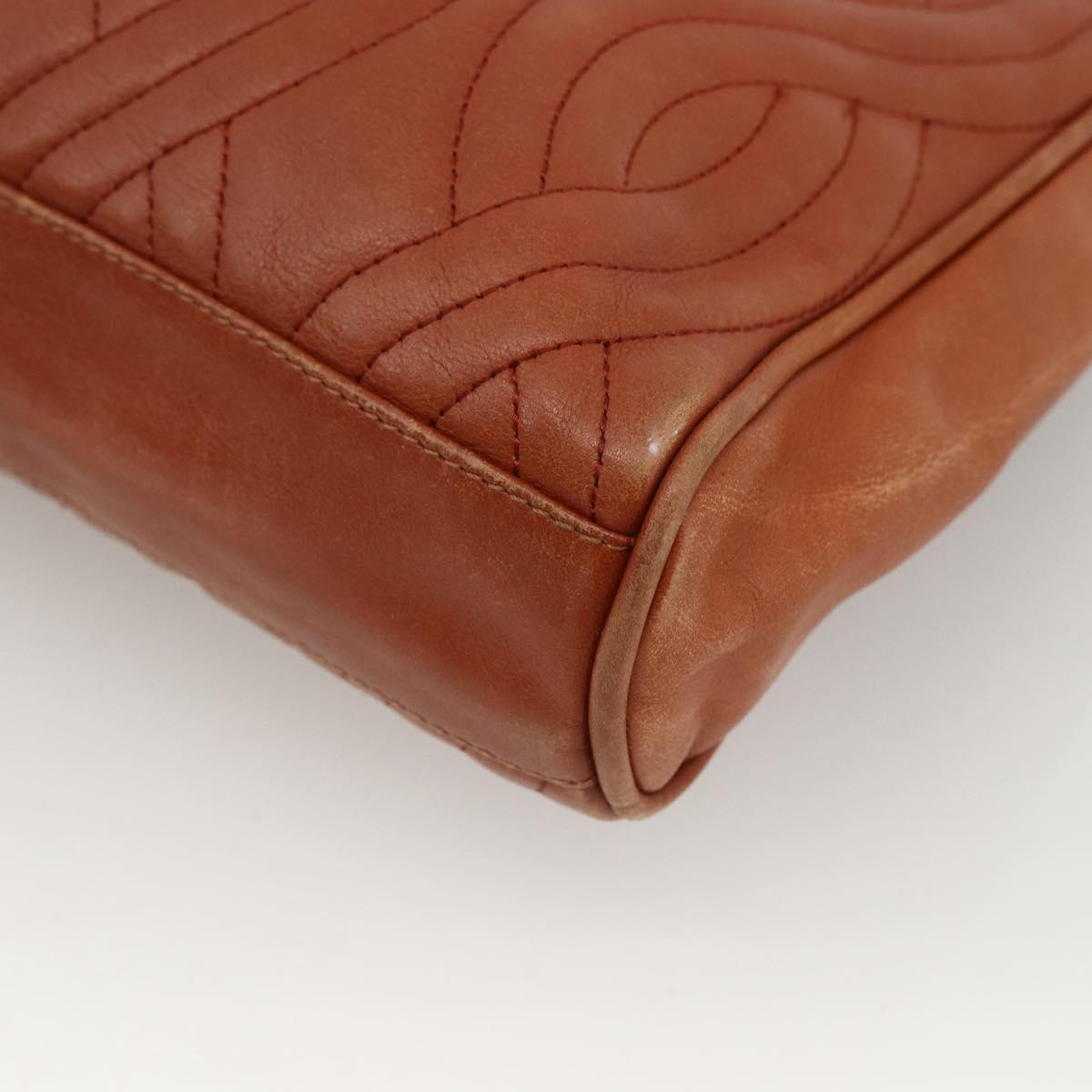 Fendi Macaroni Leather Shoulder Bag