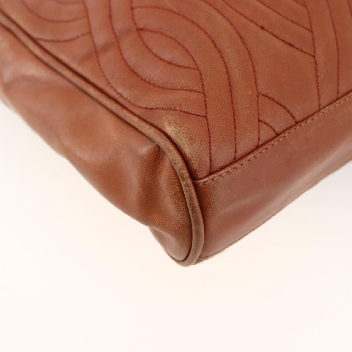 Fendi Macaroni Leather Shoulder Bag