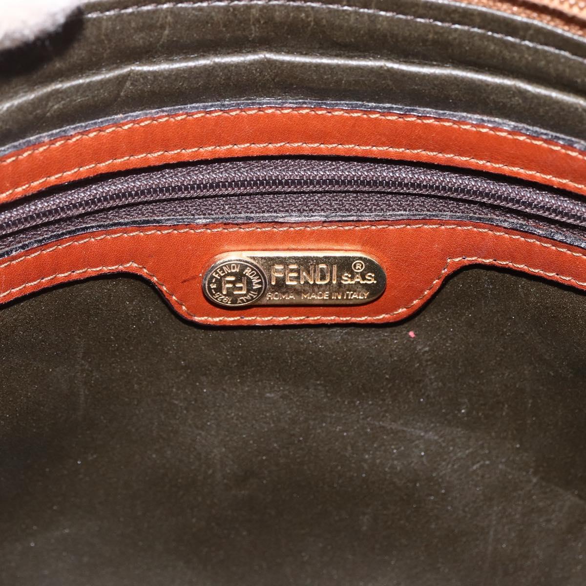 Fendi Macaroni Leather Shoulder Bag