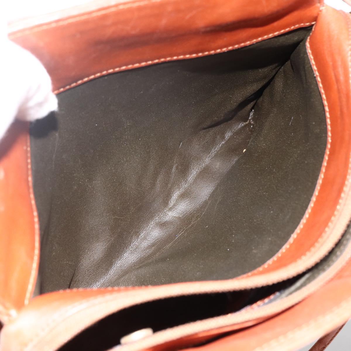 Fendi Macaroni Leather Shoulder Bag