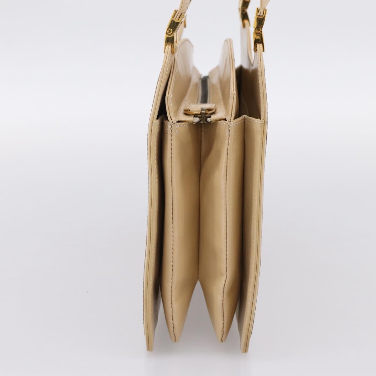 Fendi Gold Leather Handbag