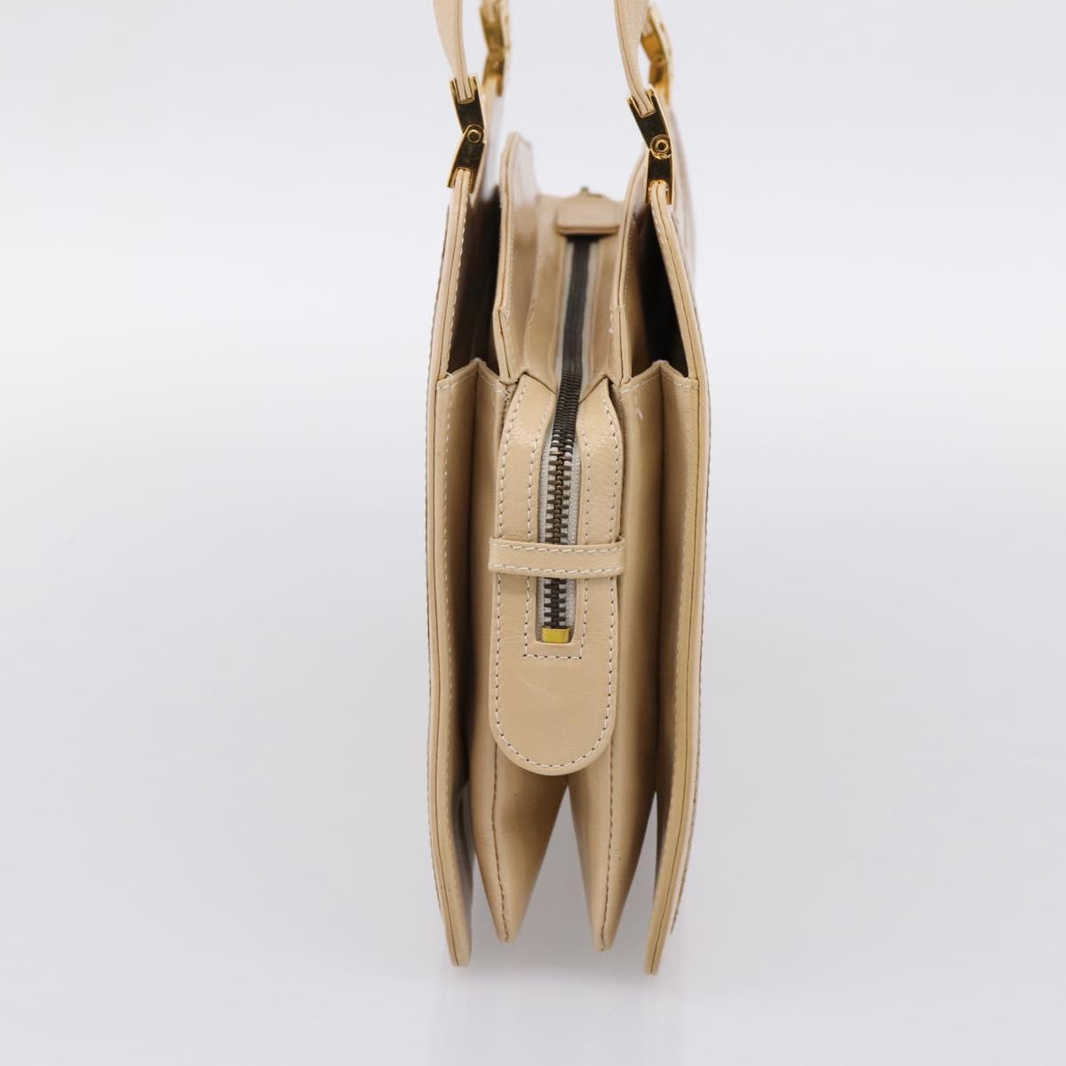 Fendi Gold Leather Handbag