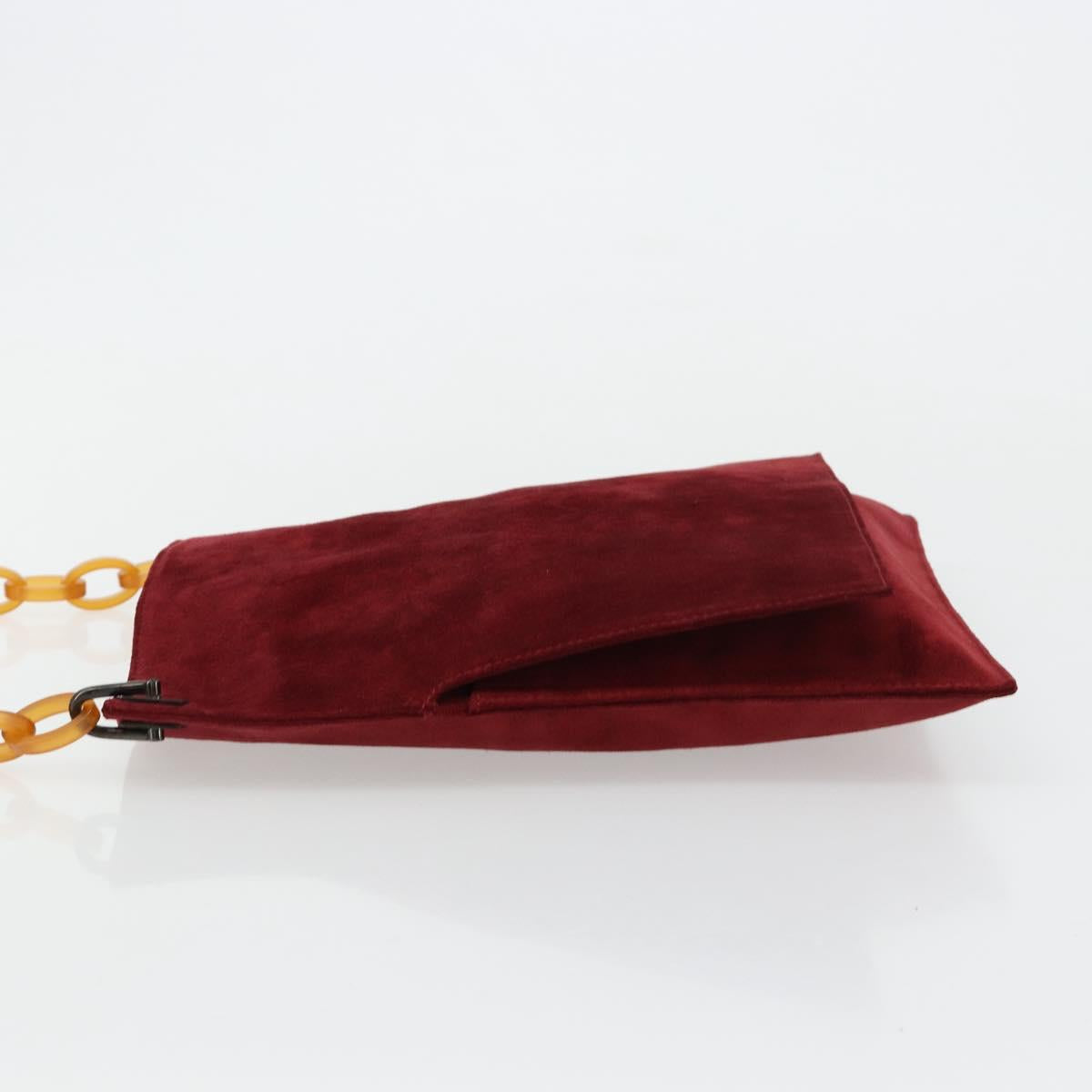 Gucci Suede Chain Shoulder Bag