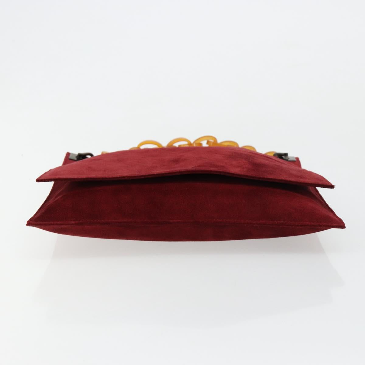 Gucci Suede Chain Shoulder Bag