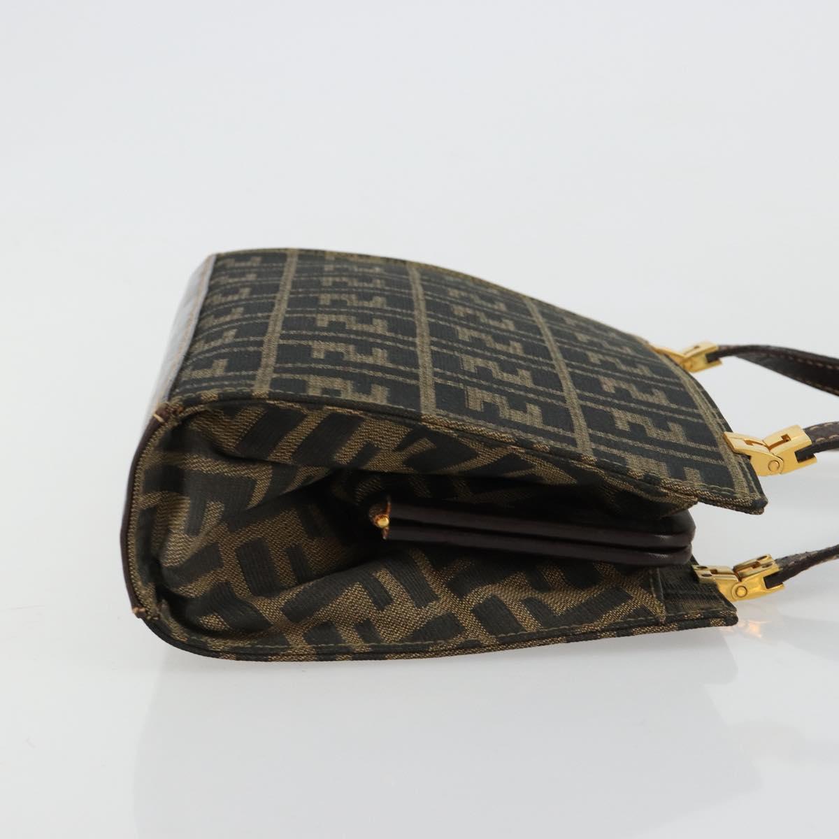 Fendi Zucca Canvas Shoulder Bag