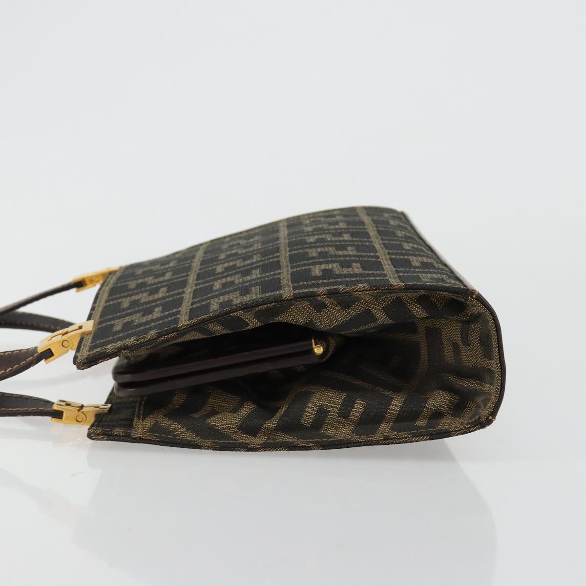 Fendi Zucca Canvas Shoulder Bag
