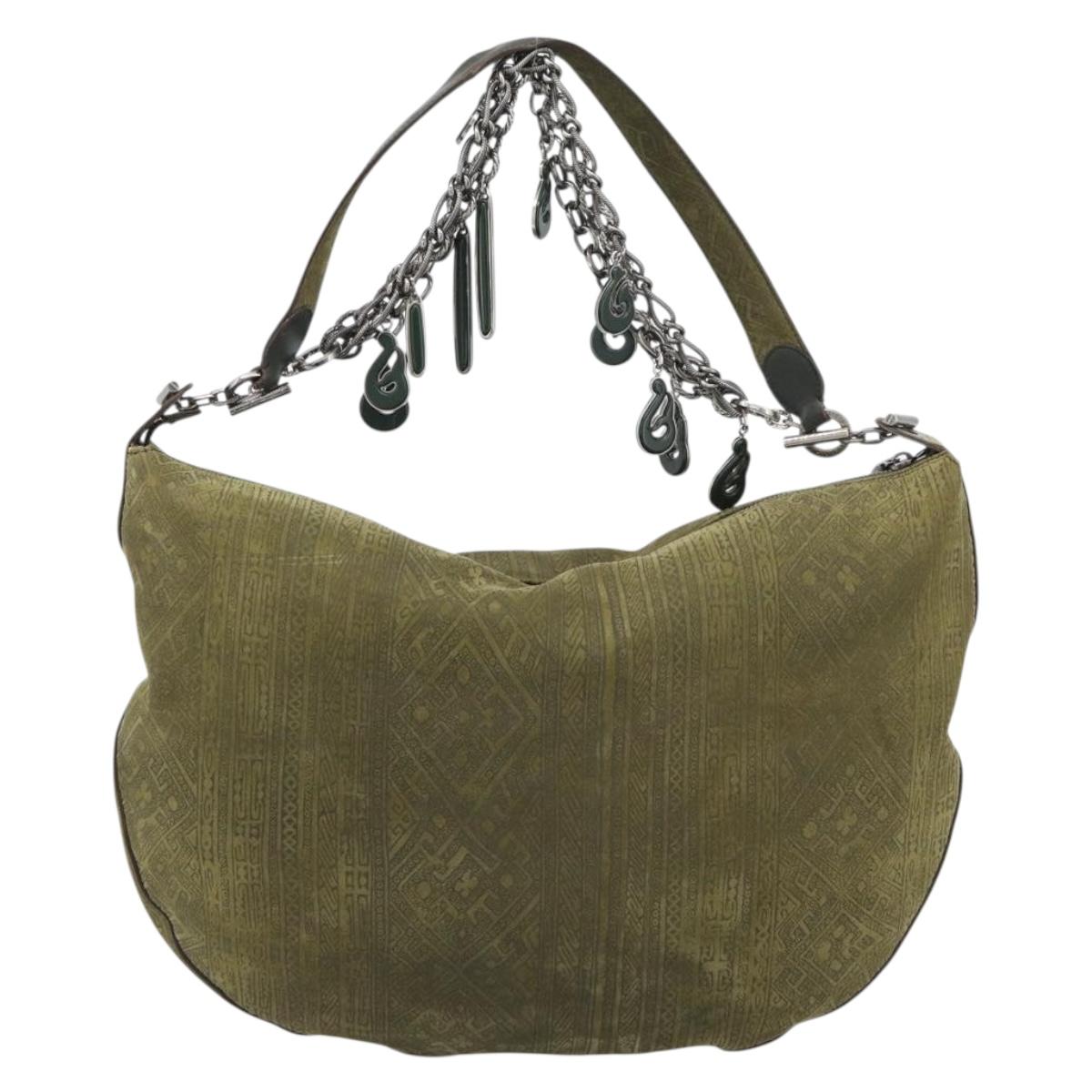 Salvatore Ferragamo Suede Slouchy Hobo Bag