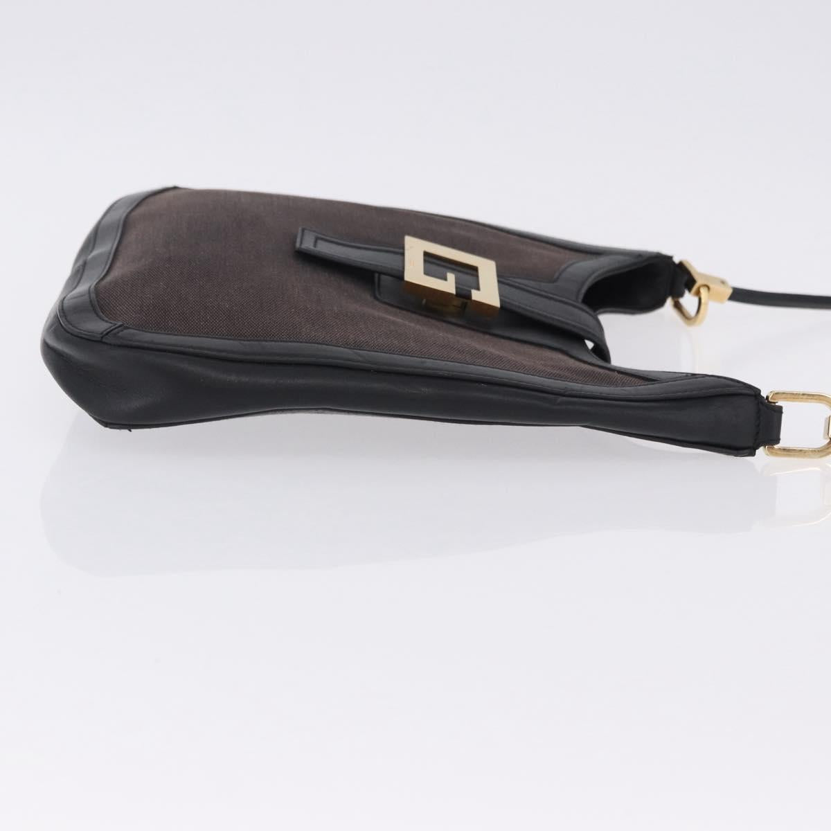 Gucci Canvas G Buckle Shoulder Bag