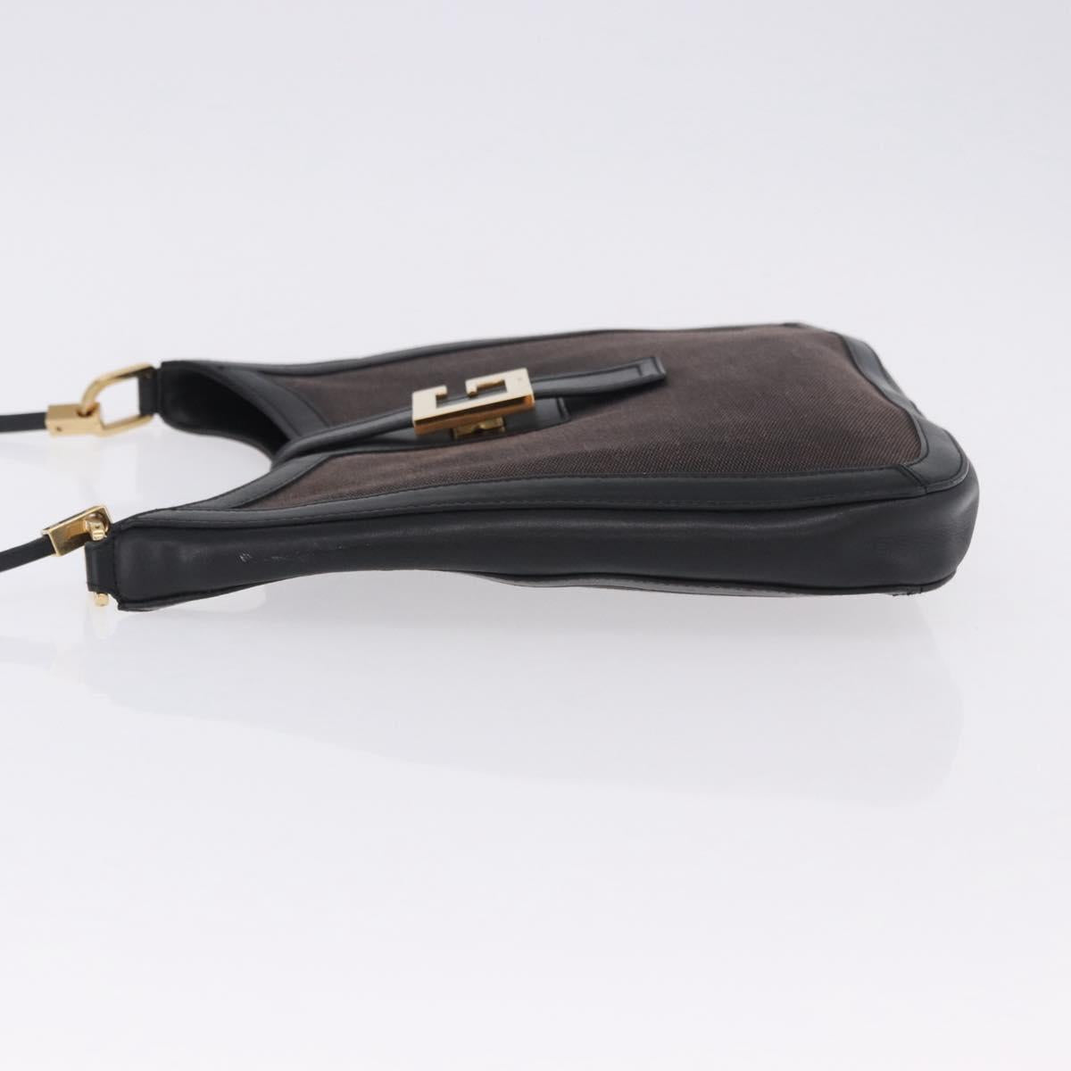 Gucci Canvas G Buckle Shoulder Bag
