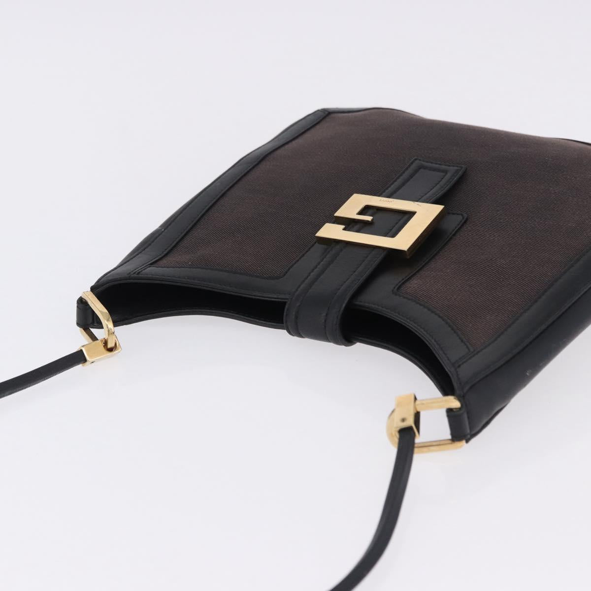Gucci Canvas G Buckle Shoulder Bag