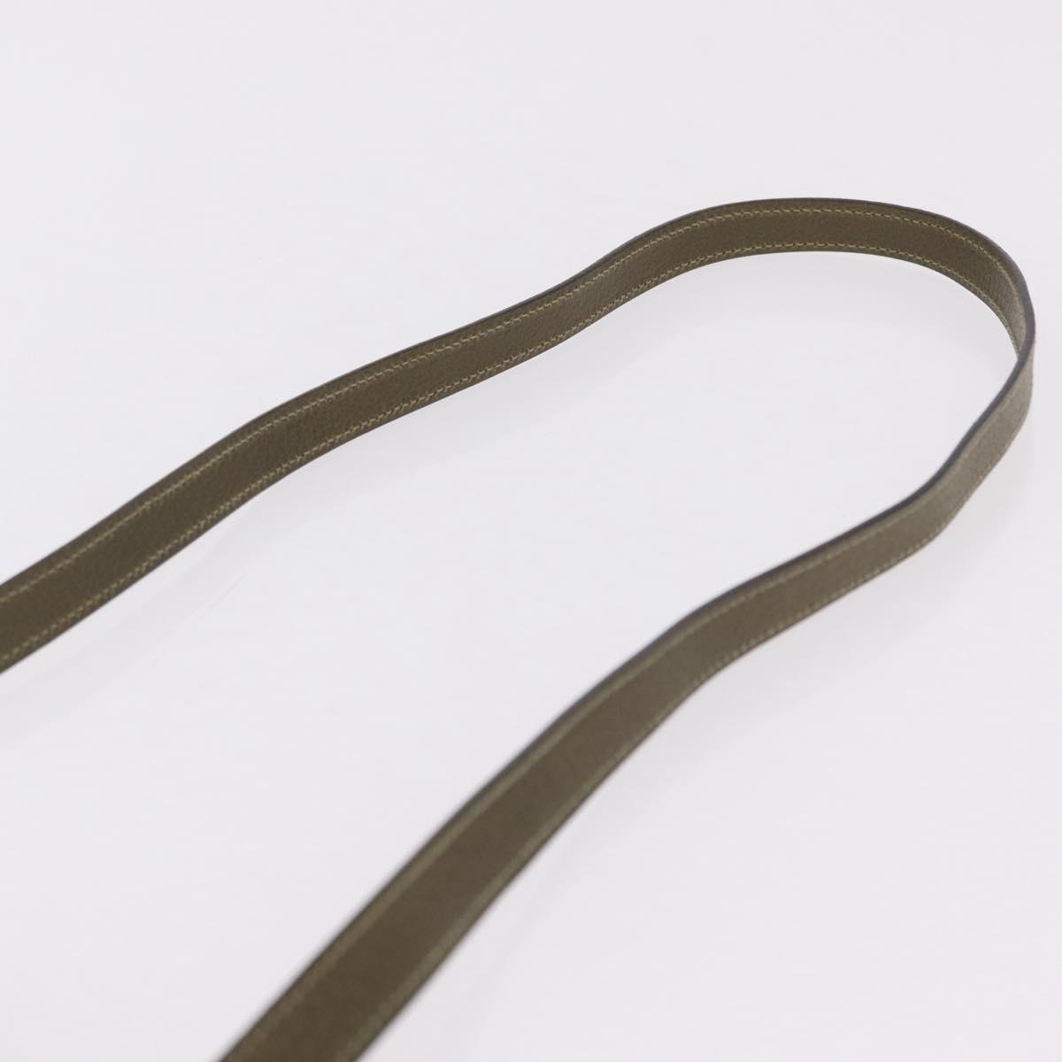 Gucci Olive Leather 2-Way Handbag