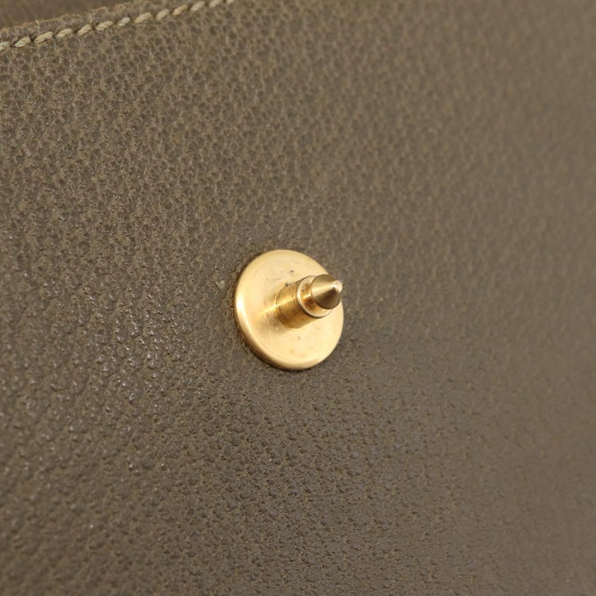 Gucci Olive Leather 2-Way Handbag