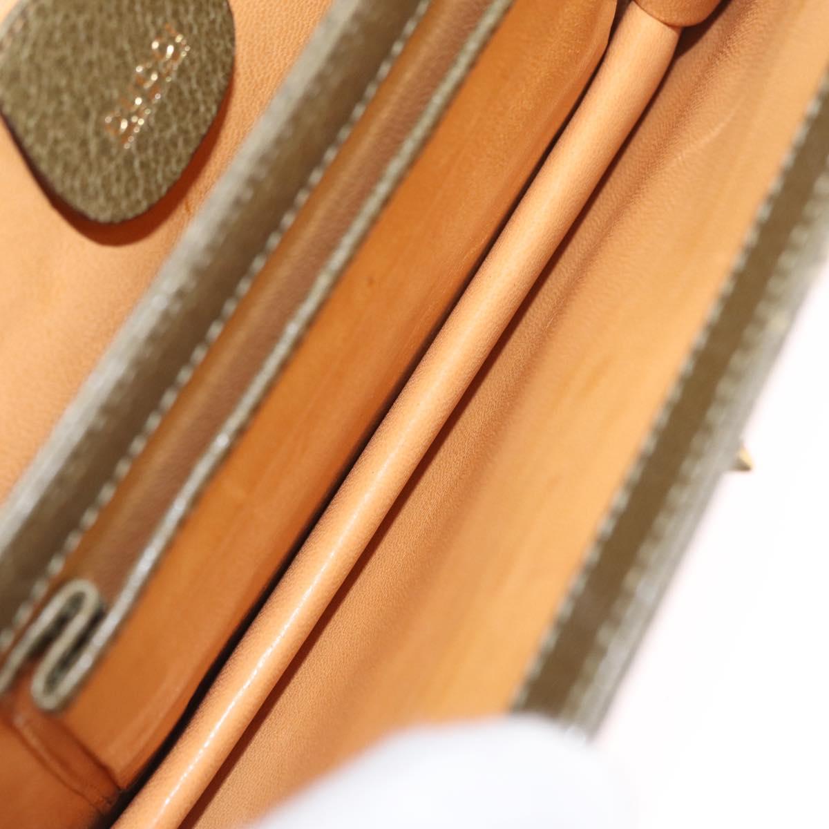 Gucci Olive Leather 2-Way Handbag