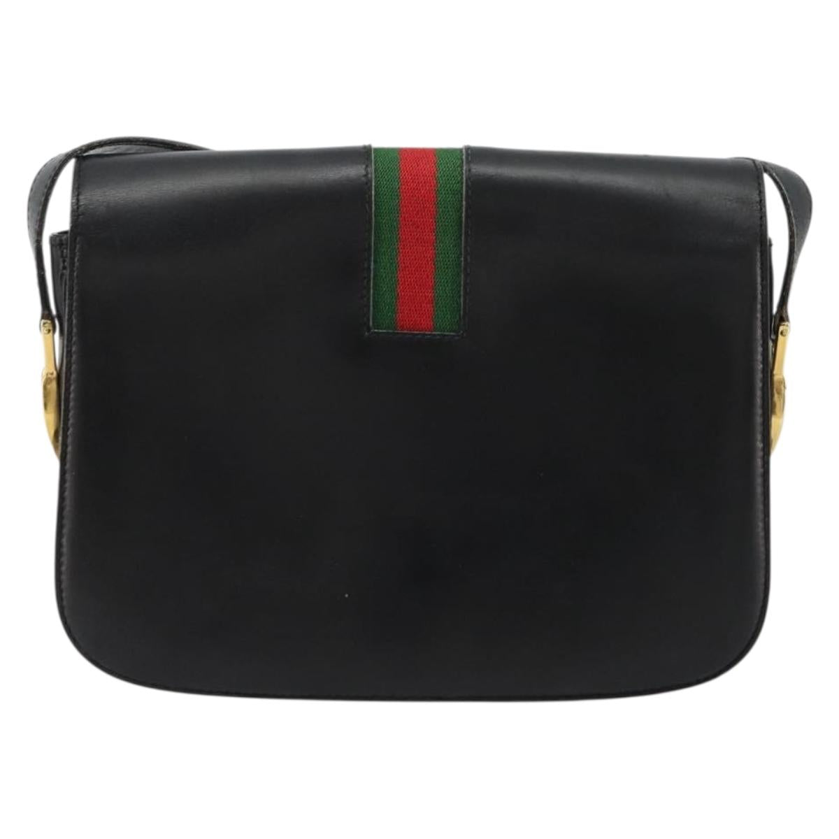 Gucci Sherry Line Leather Shoulder Bag