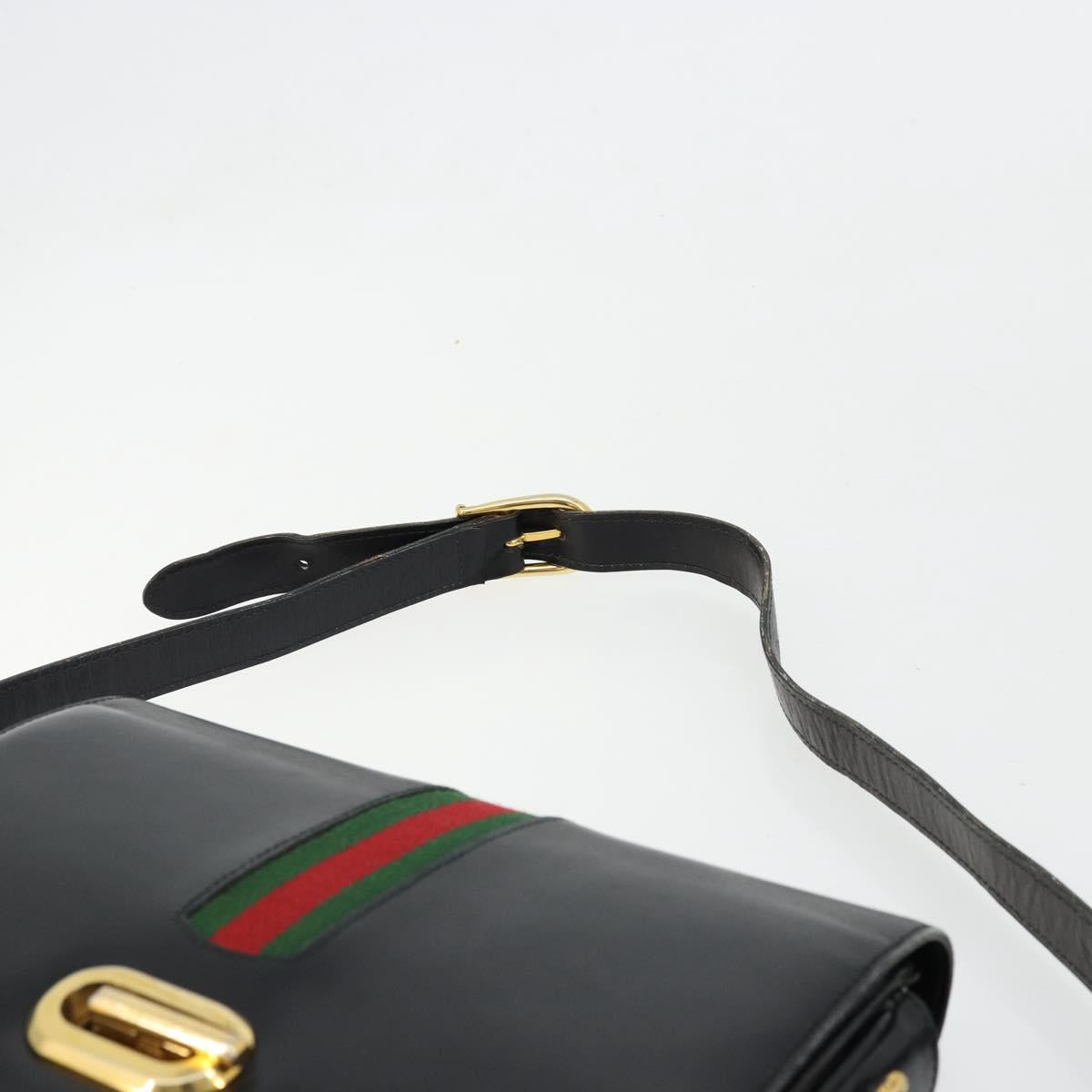 Gucci Sherry Line Leather Shoulder Bag