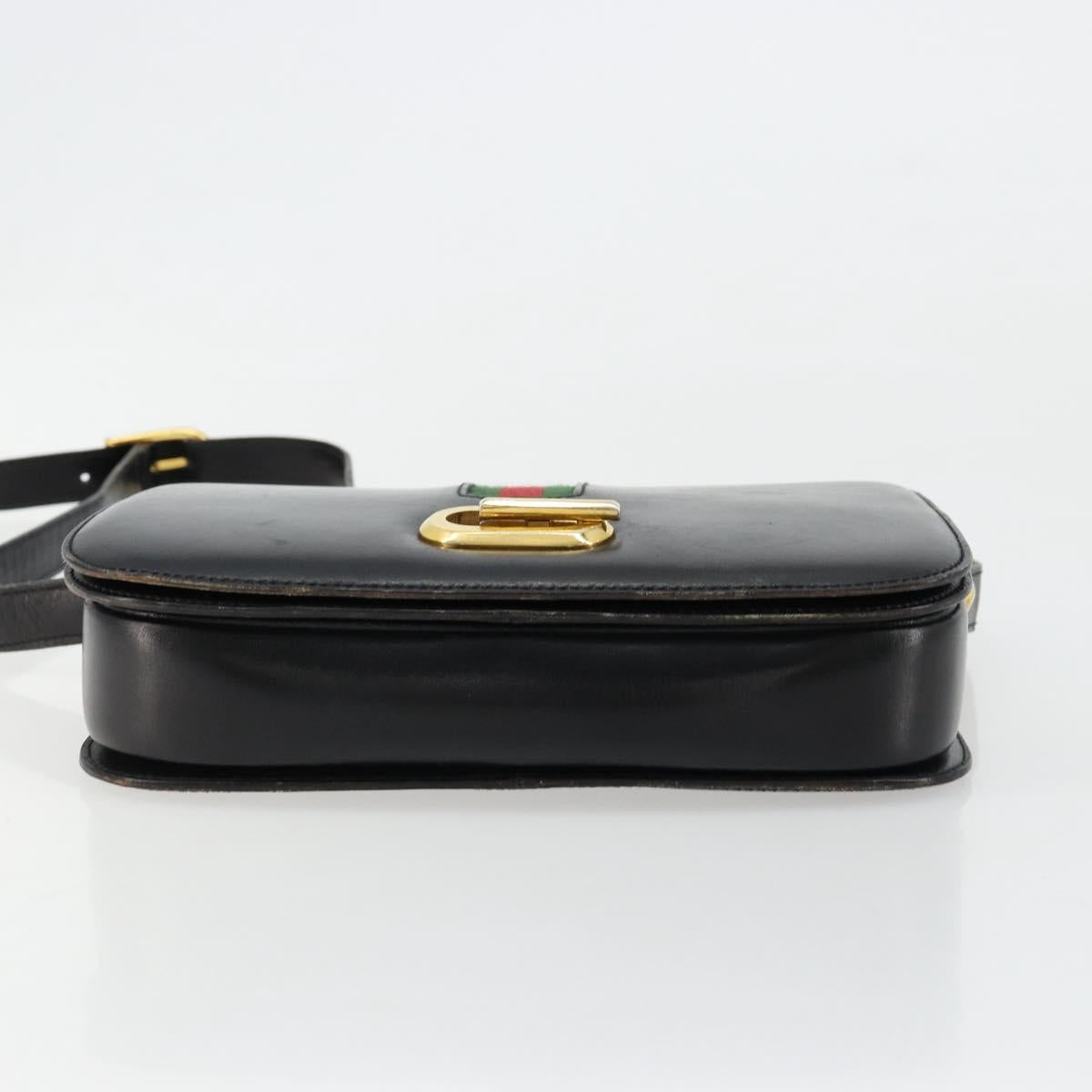 Gucci Sherry Line Leather Shoulder Bag