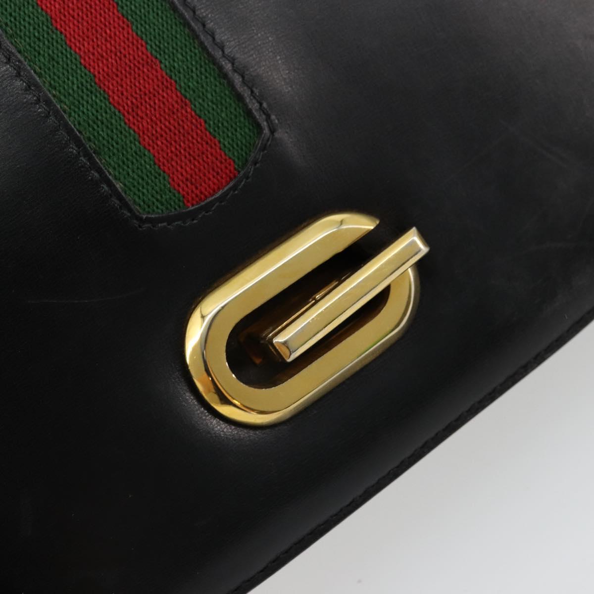 Gucci Sherry Line Leather Shoulder Bag