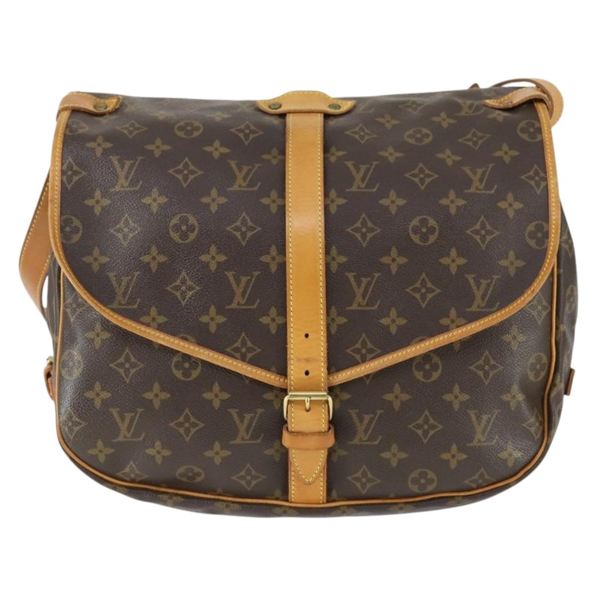 Louis Vuitton Monogram Saumur 35