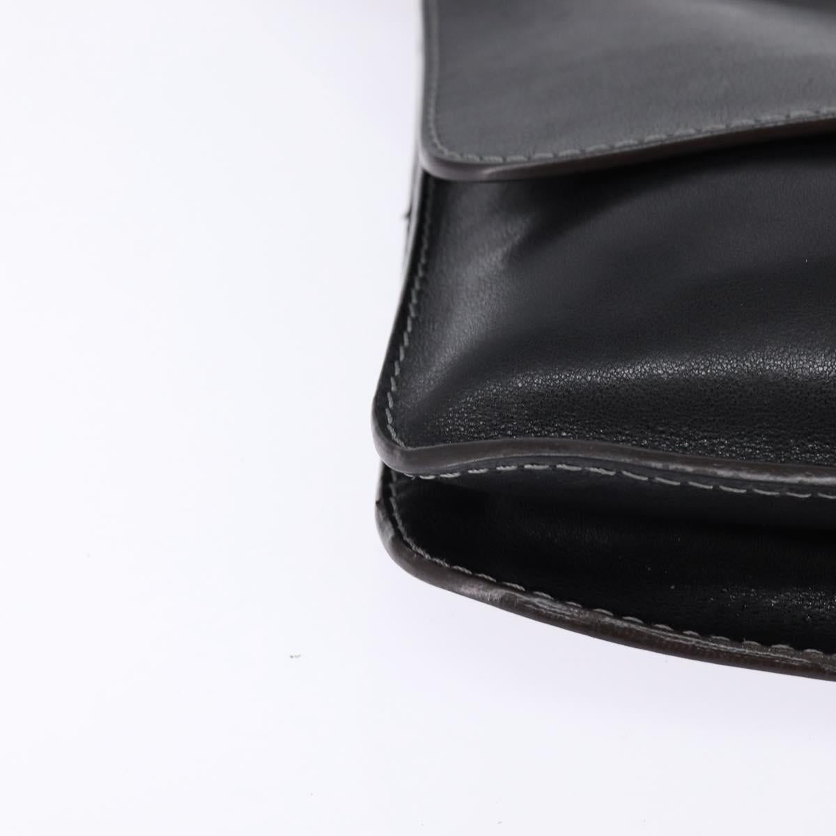 Loewe Black Leather Crossbody Bag