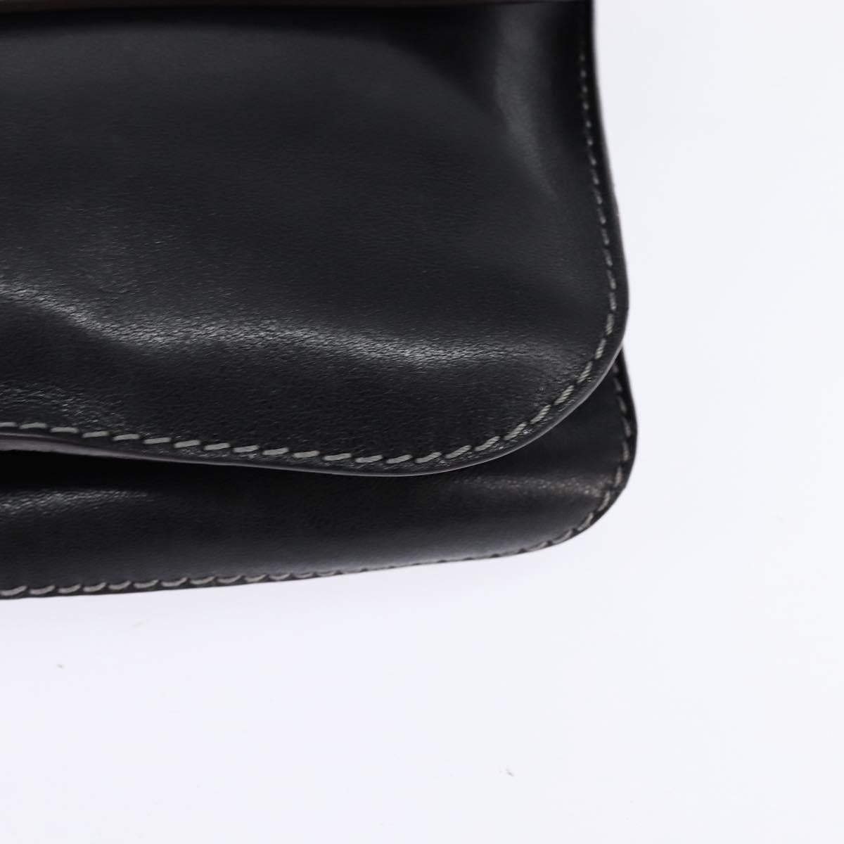 Loewe Black Leather Crossbody Bag