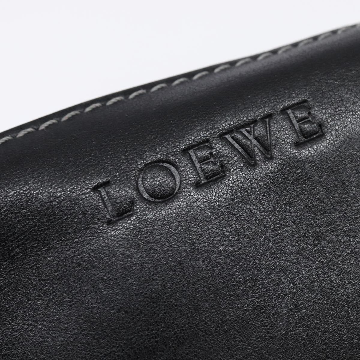 Loewe Black Leather Crossbody Bag