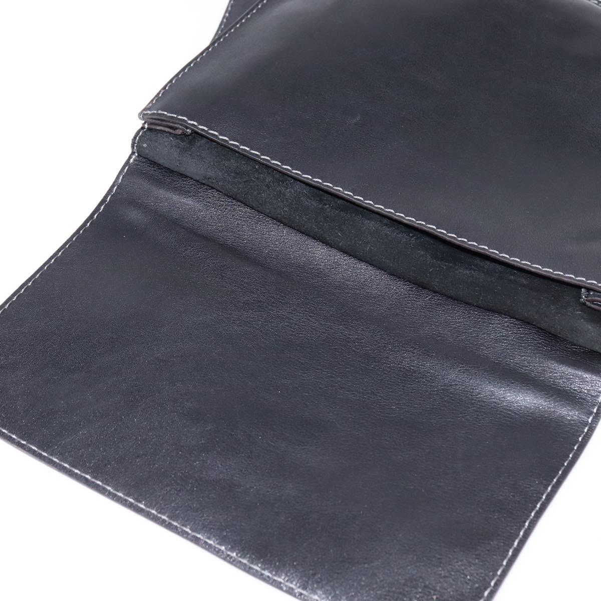 Loewe Black Leather Crossbody Bag