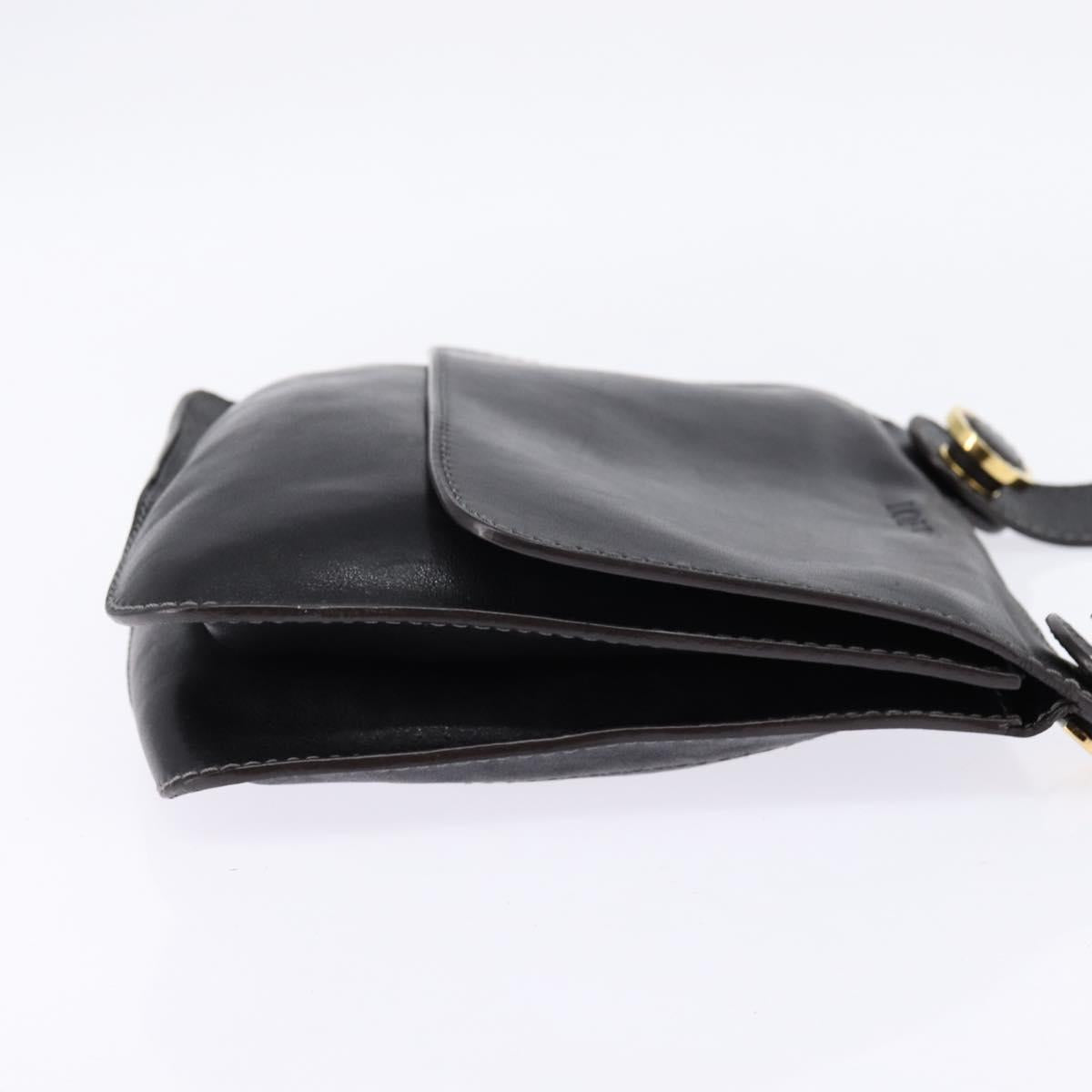 Loewe Black Leather Crossbody Bag