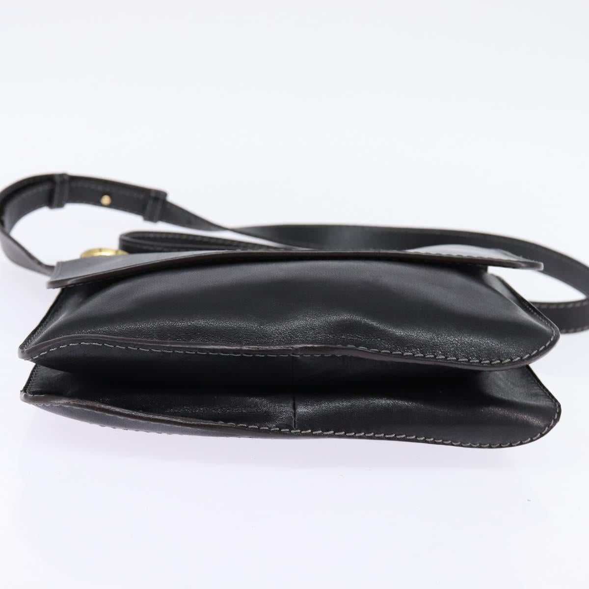 Loewe Black Leather Crossbody Bag