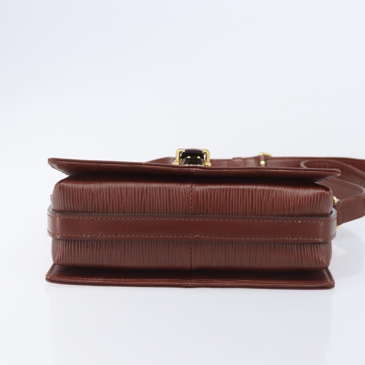 Valentino Brown Leather Crossbody