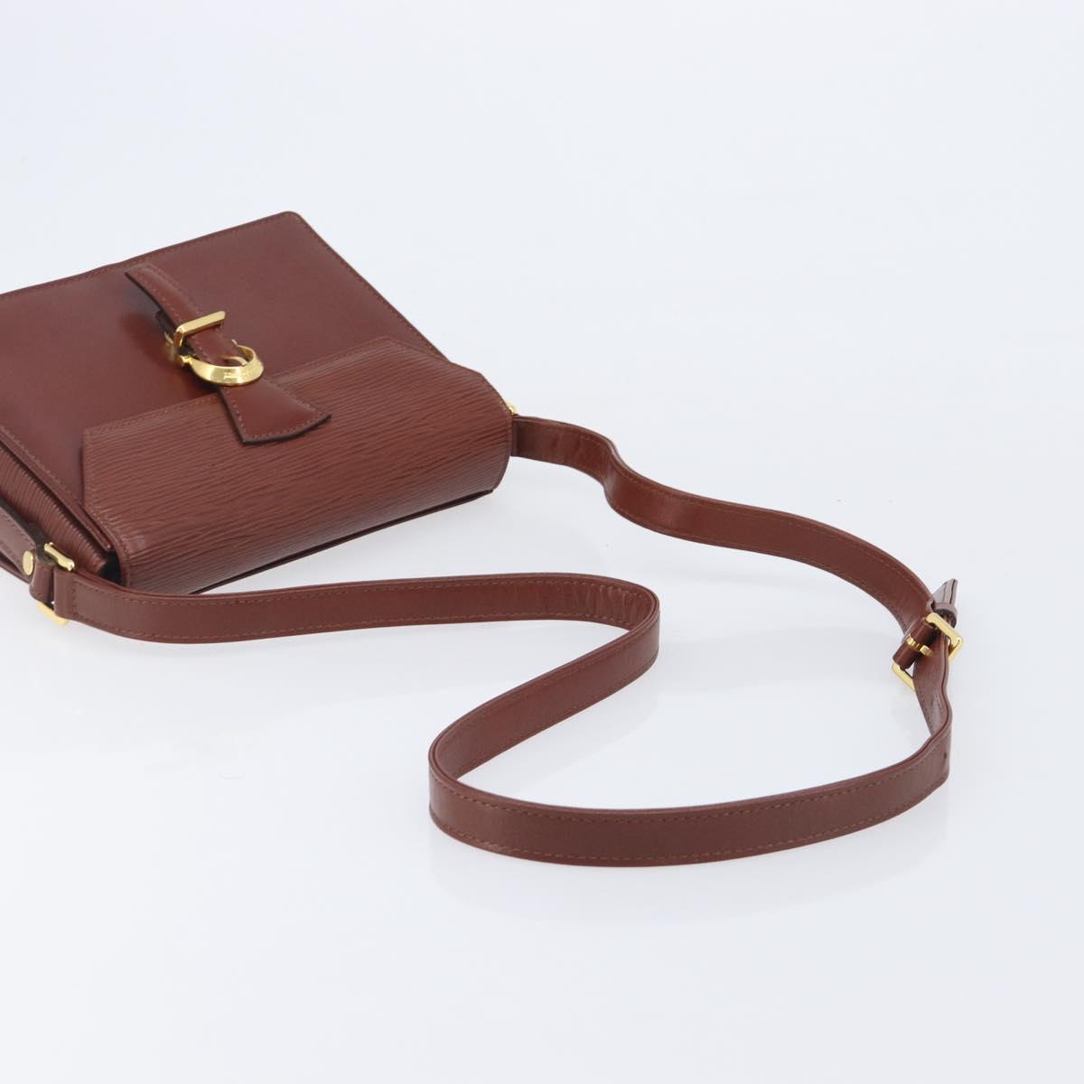 Valentino Brown Leather Crossbody
