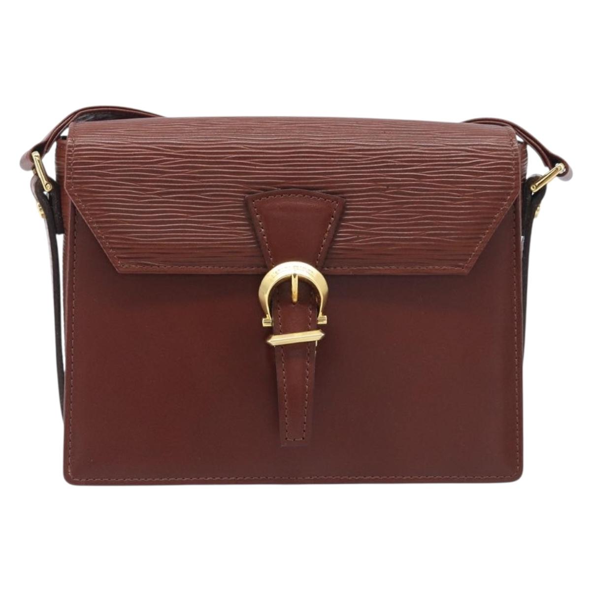 Valentino Brown Leather Crossbody